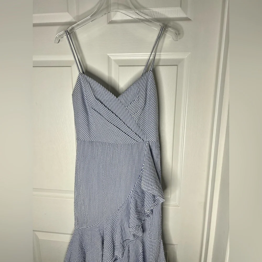J. Crew Striped Cotton Dress Sz 6